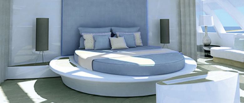 Matermoll mattresses for yachts and the cruise industry